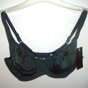 NEW! DKNY Bra Black 36D Unpadded Underwire Donna Karan Intimates Signature